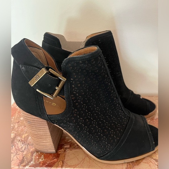 Tommy Hilfiger Prema Peep Toe Bootie Size 8.5 - Picture 3 of 9